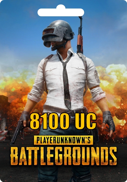 PUBG Mobile 8100 UC